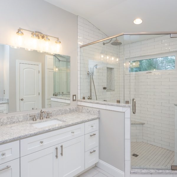 Owner’s Bath Transformation in Chapel Hill