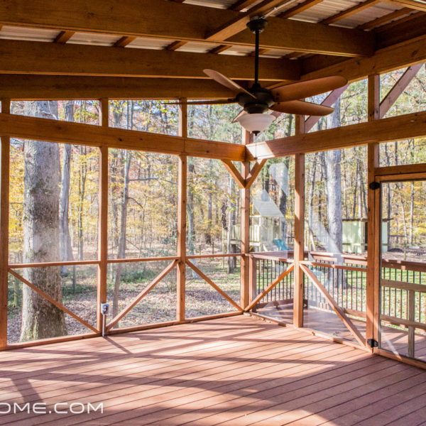 Deck and Screened in Porch in Durham