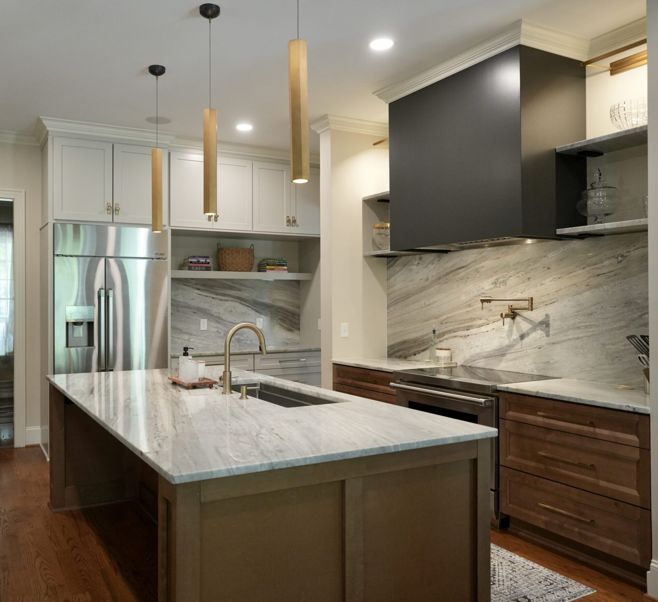 Luxury Transitional Kitchen in Chapel Hill