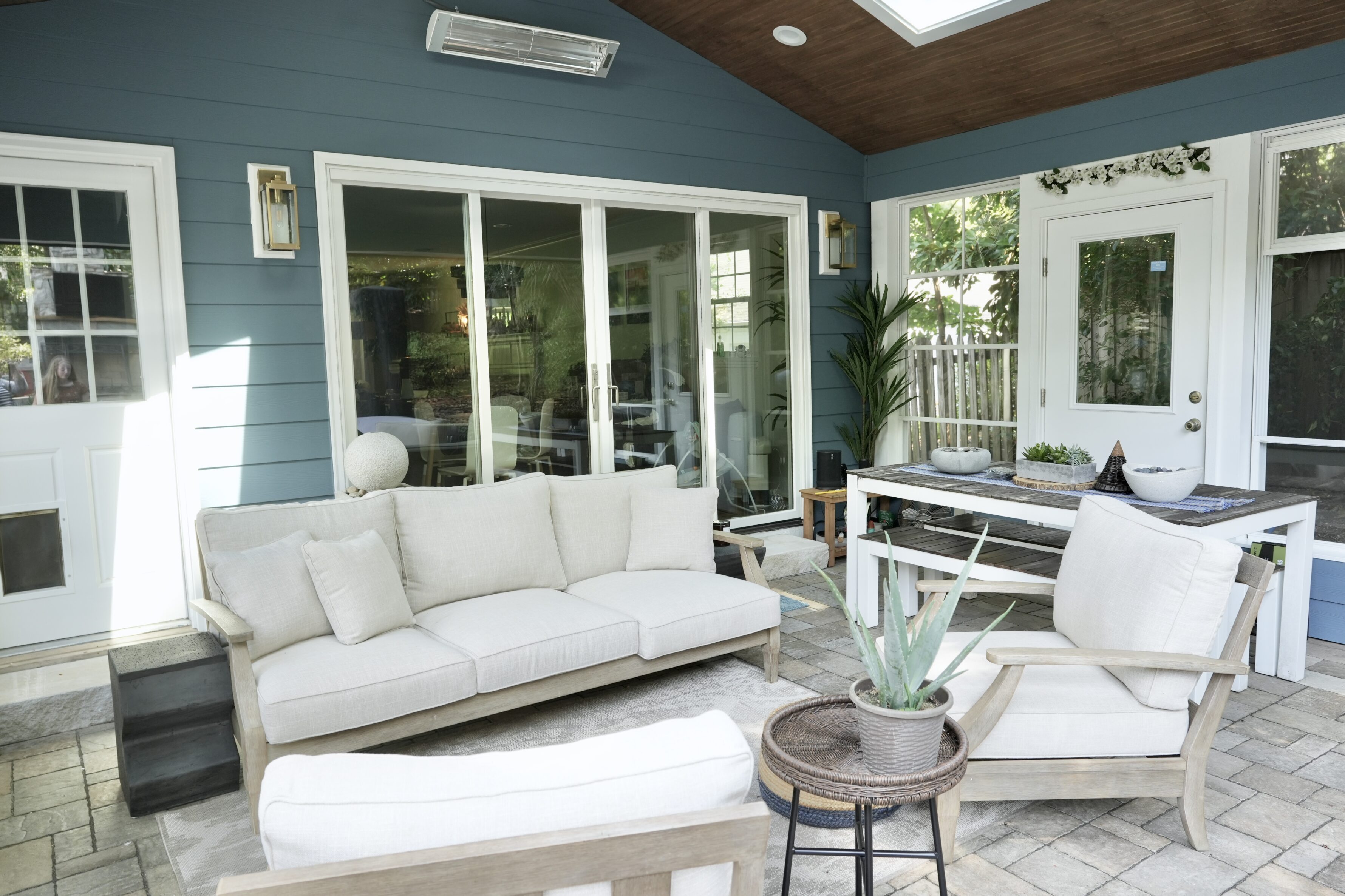 Bright Porch Renovation